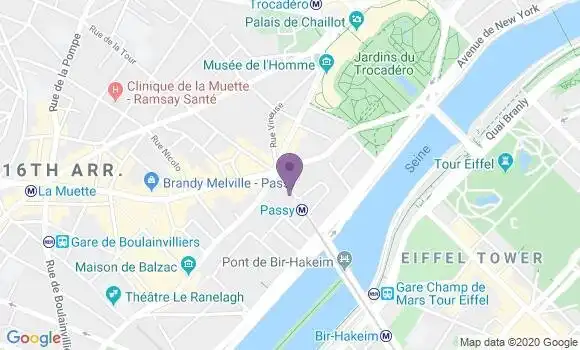 Localisation Mtre Dégremont Aymeric