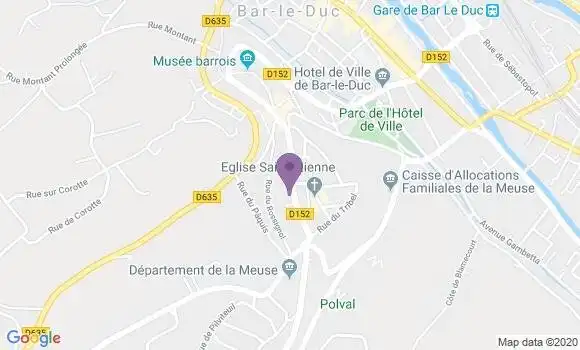 Localisation Mtre Guillaume Eric