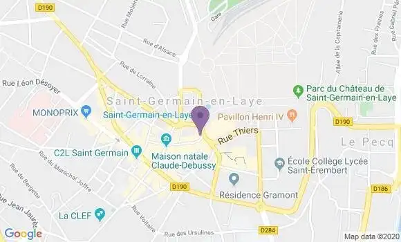 Localisation Mtre Henry Larmoyer Colette