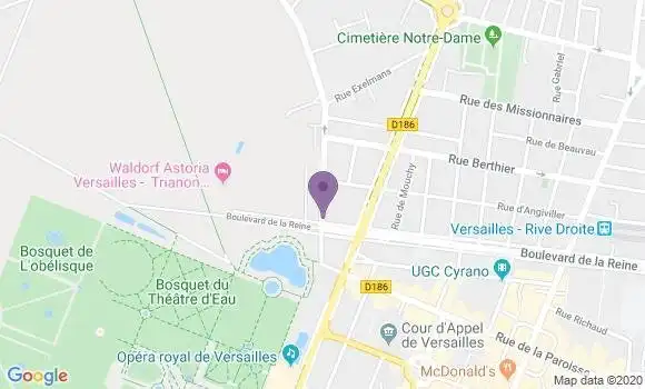 Localisation Mtre Huber Ruat Marie Christine