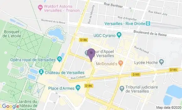 Localisation Mtre Langlois Thieffry Nathalie
