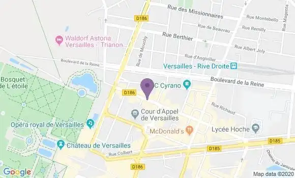 Localisation Mtre Legond Francis