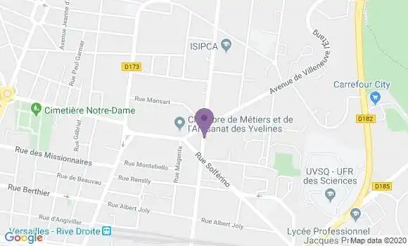 Localisation Mtre Manchon Corine