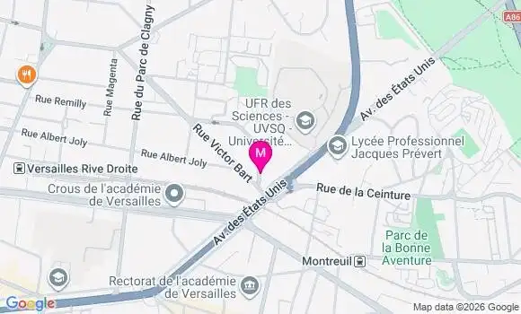 Localisation Mtre Margerie Roue Laurence