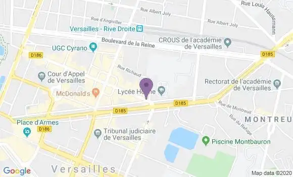 Localisation Mtre Mercillon Anne Florence