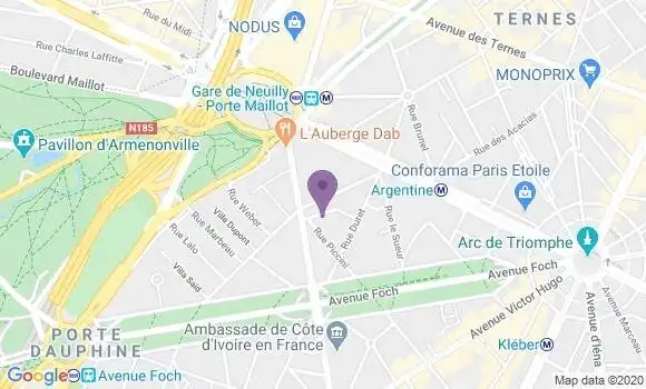 Localisation Mtre Bels Emilie