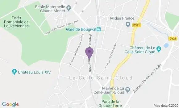 Localisation Mtre Myers Samuel