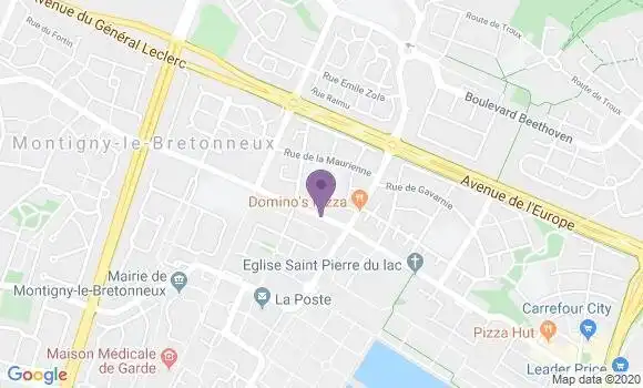 Localisation Mtre Nahoumovitch Michel