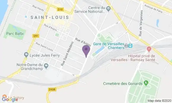 Localisation Mtre Pagniez Dominique