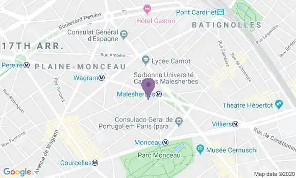 Localisation Mtre Camus Isabelle