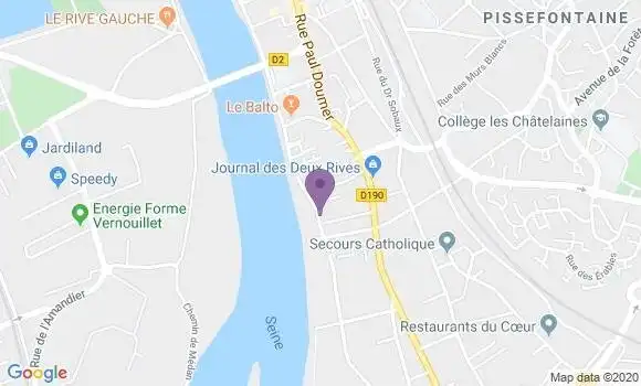 Localisation Mtre Pfirmann Chrystel
