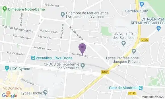 Localisation Mtre Planche Emilie