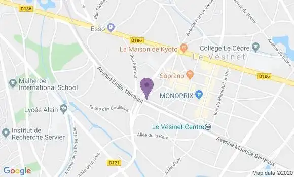 Localisation Mtre Raoux Hervé