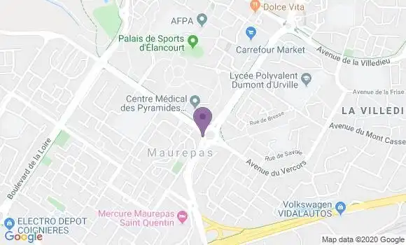 Localisation Mtre Regnier Sophie