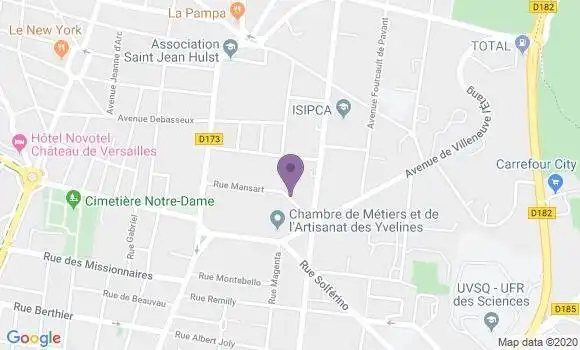 Localisation Mtre Rey Pauline