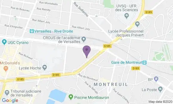 Localisation Mtre Rimoux Gabriel