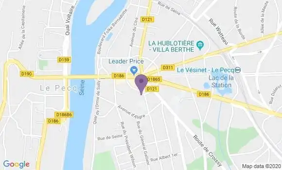 Localisation Mtre Ritz Caignard Florence