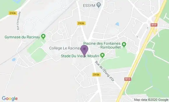 Localisation Mtre Rousseau Lienard Catherine