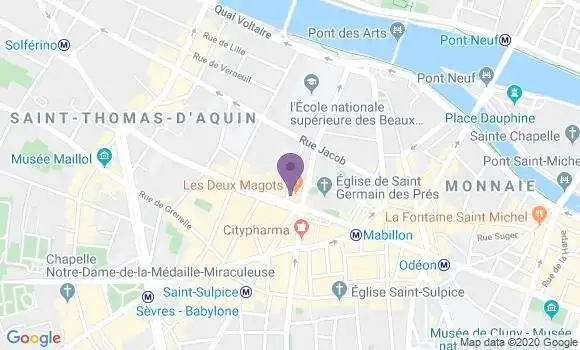 Localisation Mtre Benesty Gabriel