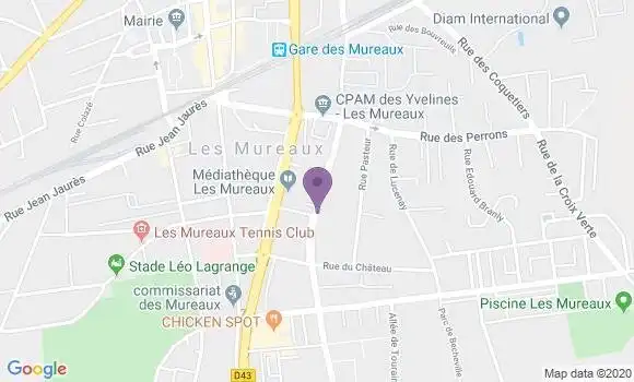 Localisation Mtre Rubin Claire