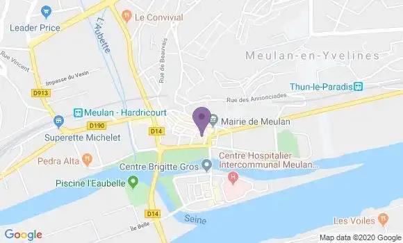Localisation Mtre Sacripanti Sandrine