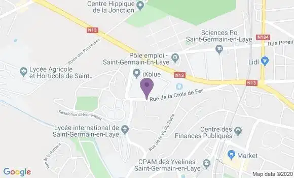 Localisation Mtre Sagny Guy