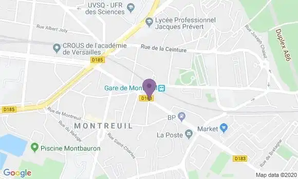 Localisation Mtre De Santi Baudouin