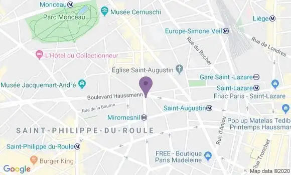 Localisation Mtre Benhamou Kneler Stéphanie