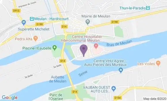 Localisation Mtre Sin Chhaya