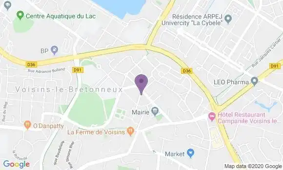 Localisation Mtre Sirquel Bernez Claire