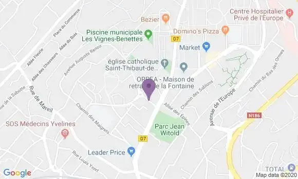 Localisation Mtre Stabile Sylvane