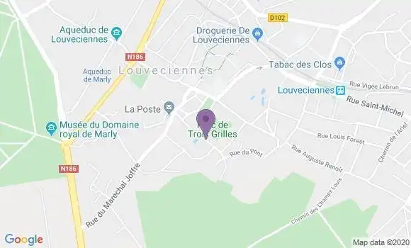 Localisation Mtre Thibon Norbert