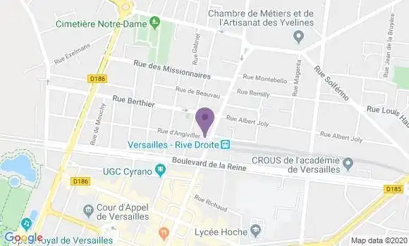 Localisation Mtre Vernier Michel
