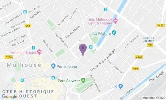 Localisation Mtre Moeglen Roland