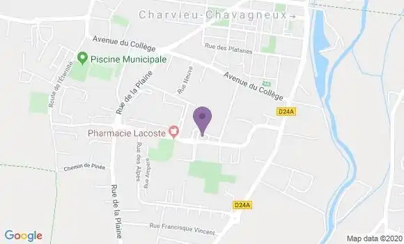 Localisation Mtre Cardis Colette
