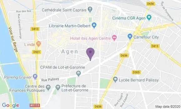 Localisation Mtre Polle Frédérique