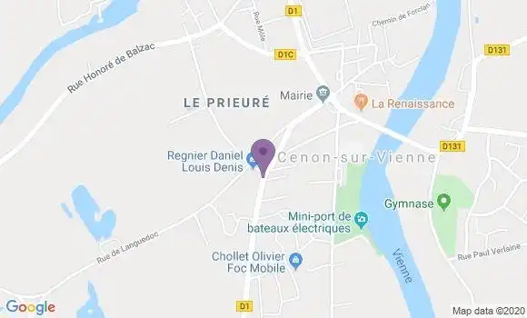 Localisation Mtre Zenou Erick
