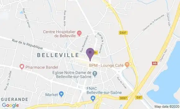 Localisation Mtre Artaud Daniel