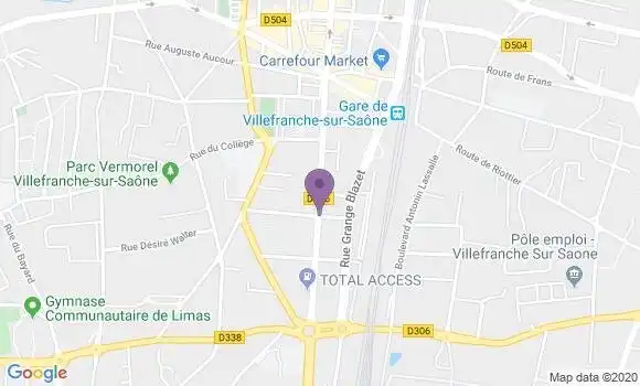 Localisation Mtre Burdeyron Daniel Louis