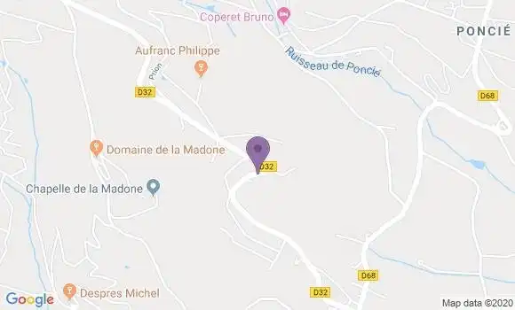Localisation Mtre Clocher Christian