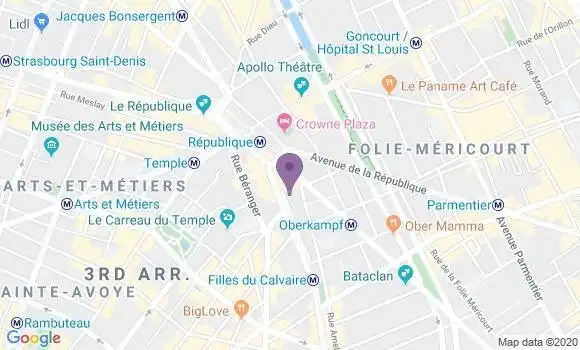 Localisation Mtre Berdugo Patrick