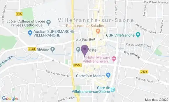 Localisation Mtre Francou Jean
