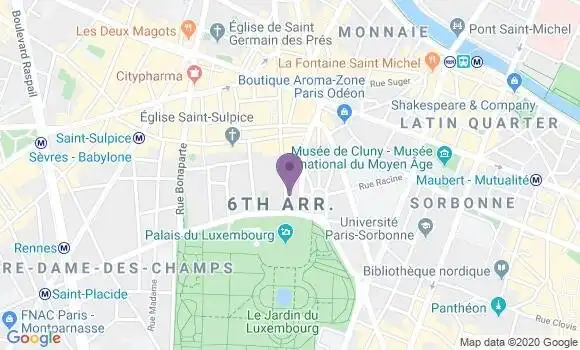 Localisation Mtre Beres Angélique