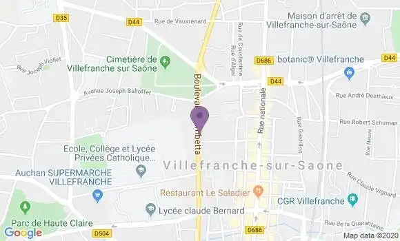 Localisation Mtre Minodier Franck