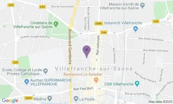 Localisation Mtre Robbe François