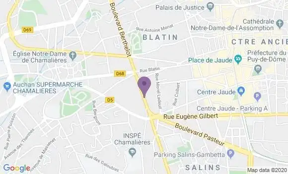 Localisation Mtre Blond David