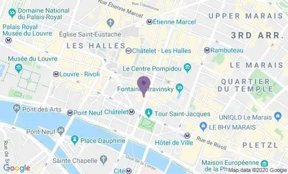 Localisation Mtre Berlet Emaé