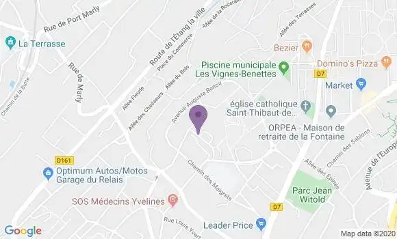 Localisation Mtre Berline Florence