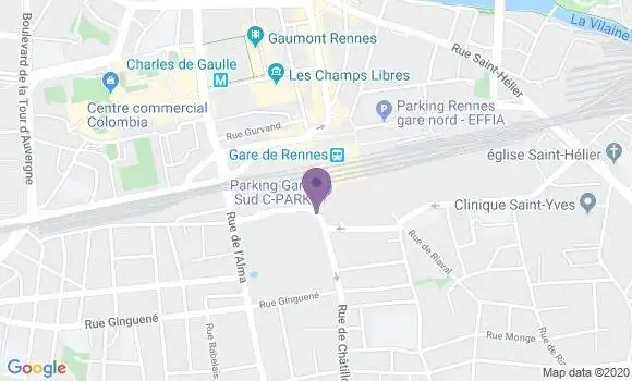 Localisation Mtre Nonorgue Serge
