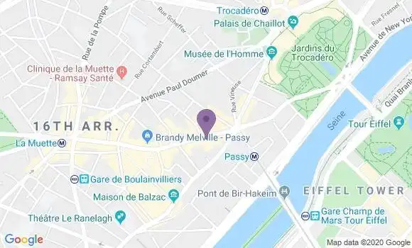 Localisation Mtre Bernard Pascale